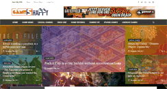 Desktop Screenshot of gameshappy.com
